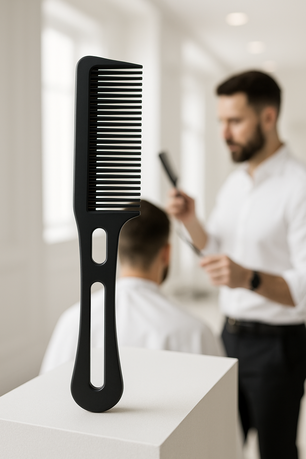Kuaför Saç Kesim Tarağı - Profesyonel   Tasarım Berber Kesim Tarağı 722383
