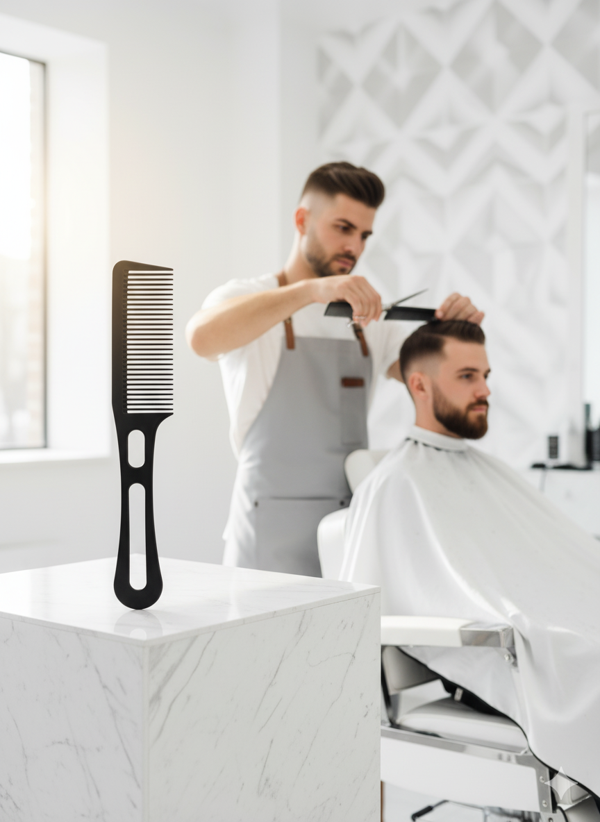 Kuaför Saç Kesim Tarağı - Profesyonel   Tasarım Berber Kesim Tarağı 722383