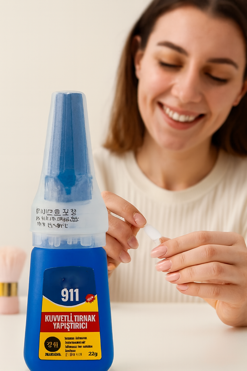 Ultra Güçlü Profesyonel Protez Tırnak Yapıştırıcısı | Hızlı Etkili Tips Takma Tırnak Yapıştırıcı 722389