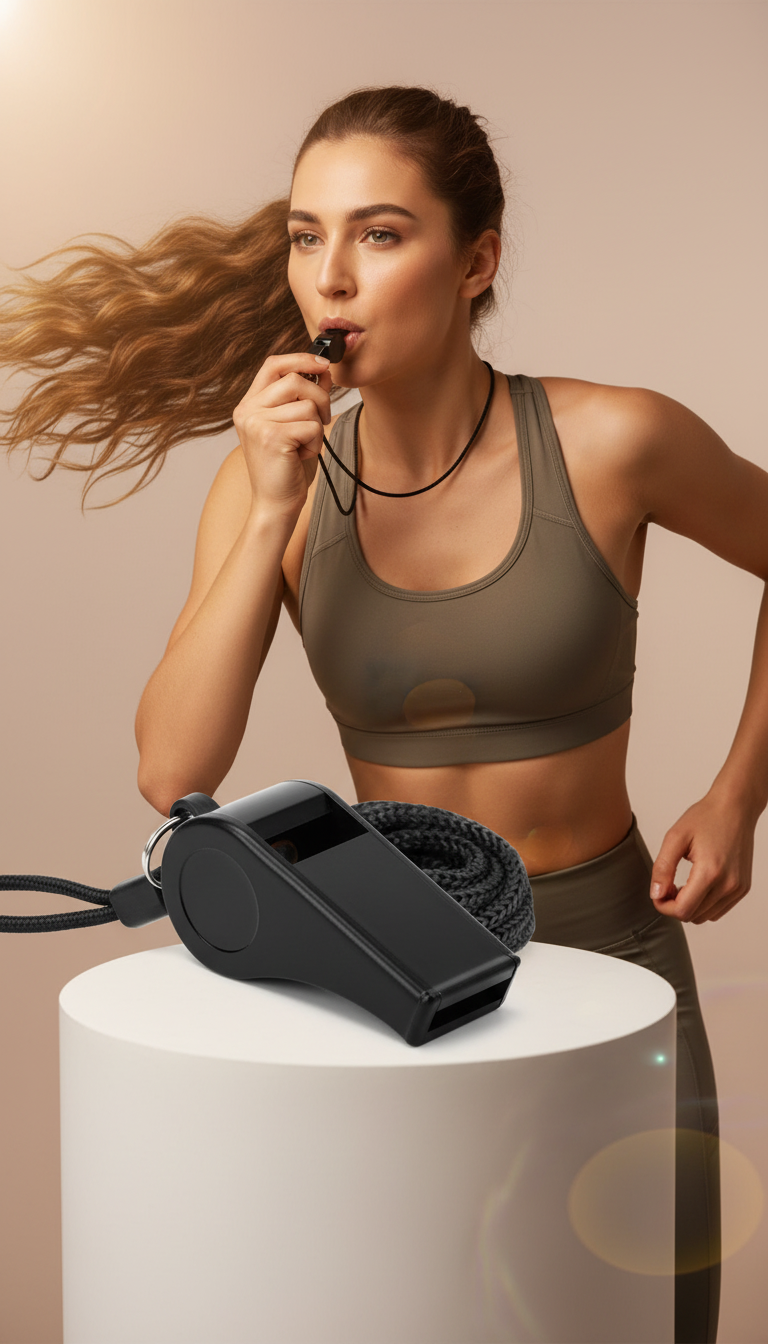 Plastik Düdük - Spor Düdüğü - Hakem Düdüğü Metal Deprem Düdüğü 2 li SET 716929