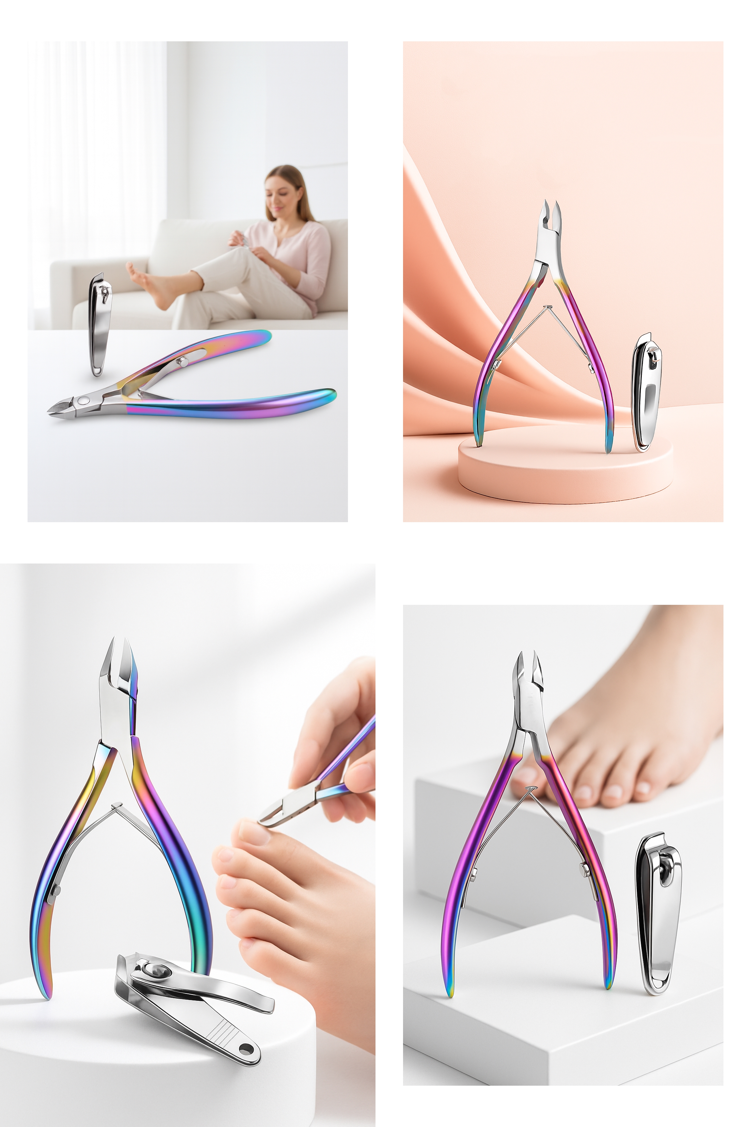 Tırnak Et Pensi -  Batık Tırnak Makası Profesyonel Set 722396