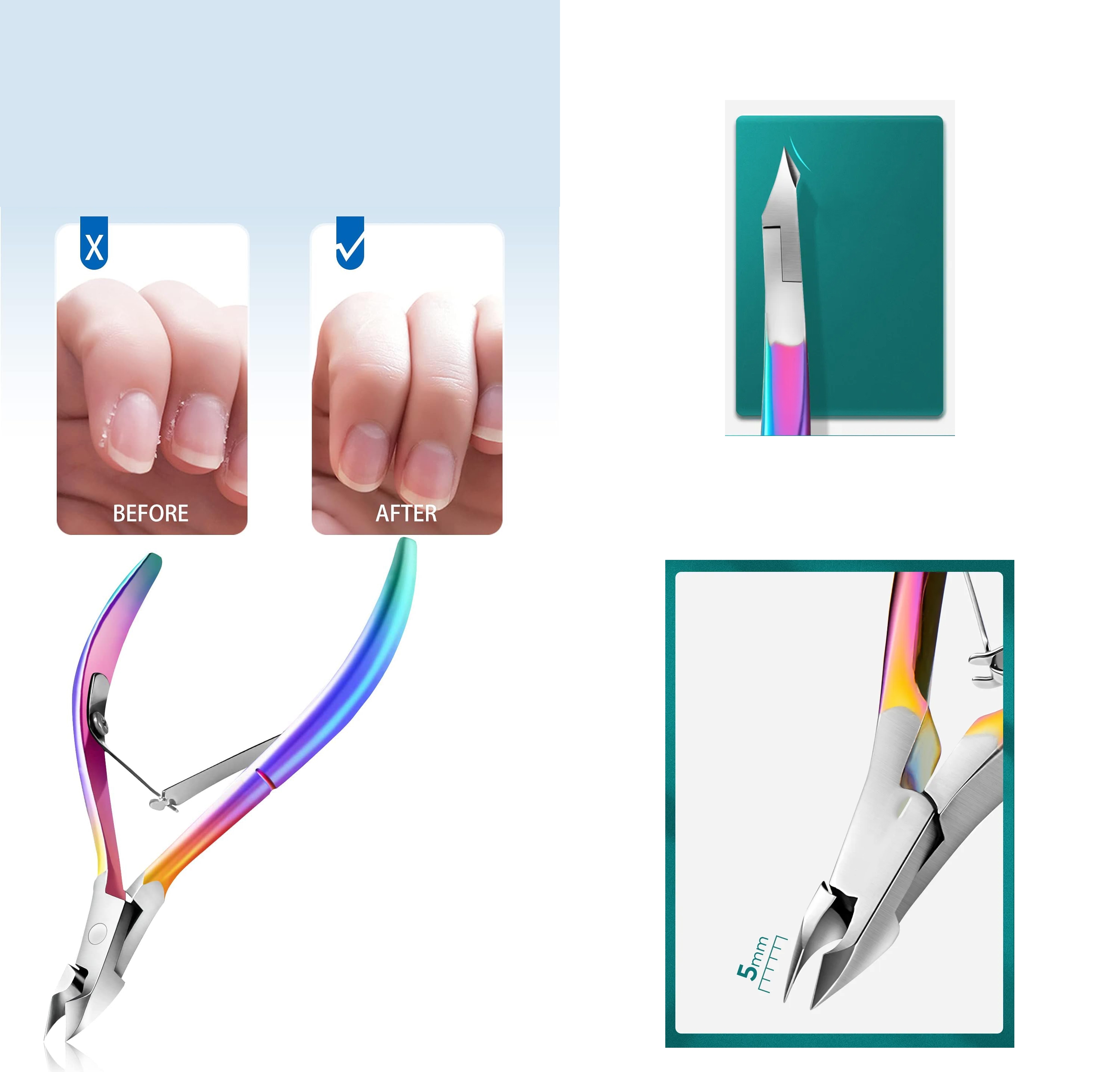 Tırnak Et Pensi -  Batık Tırnak Makası Profesyonel Set 722396