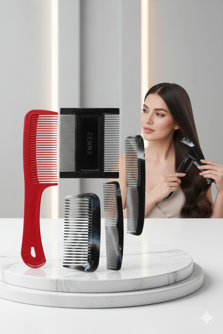 5'li Tarak Seti – Aile Tipi, Her Saç İçin Uygun 722414