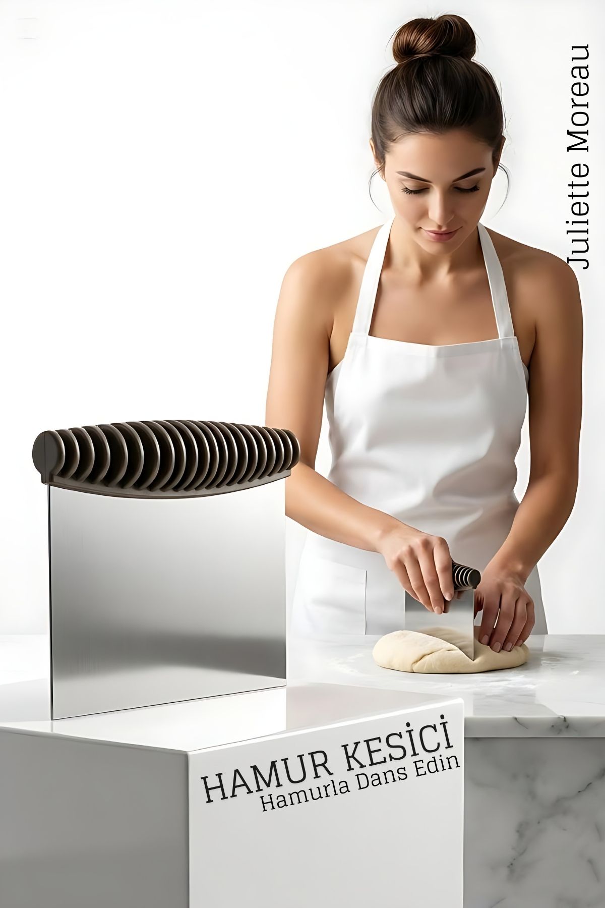 Hamur Kesme ve Şekillendirme Spatulası Paslanmaz Çelik – 12x10,5 cm  722423