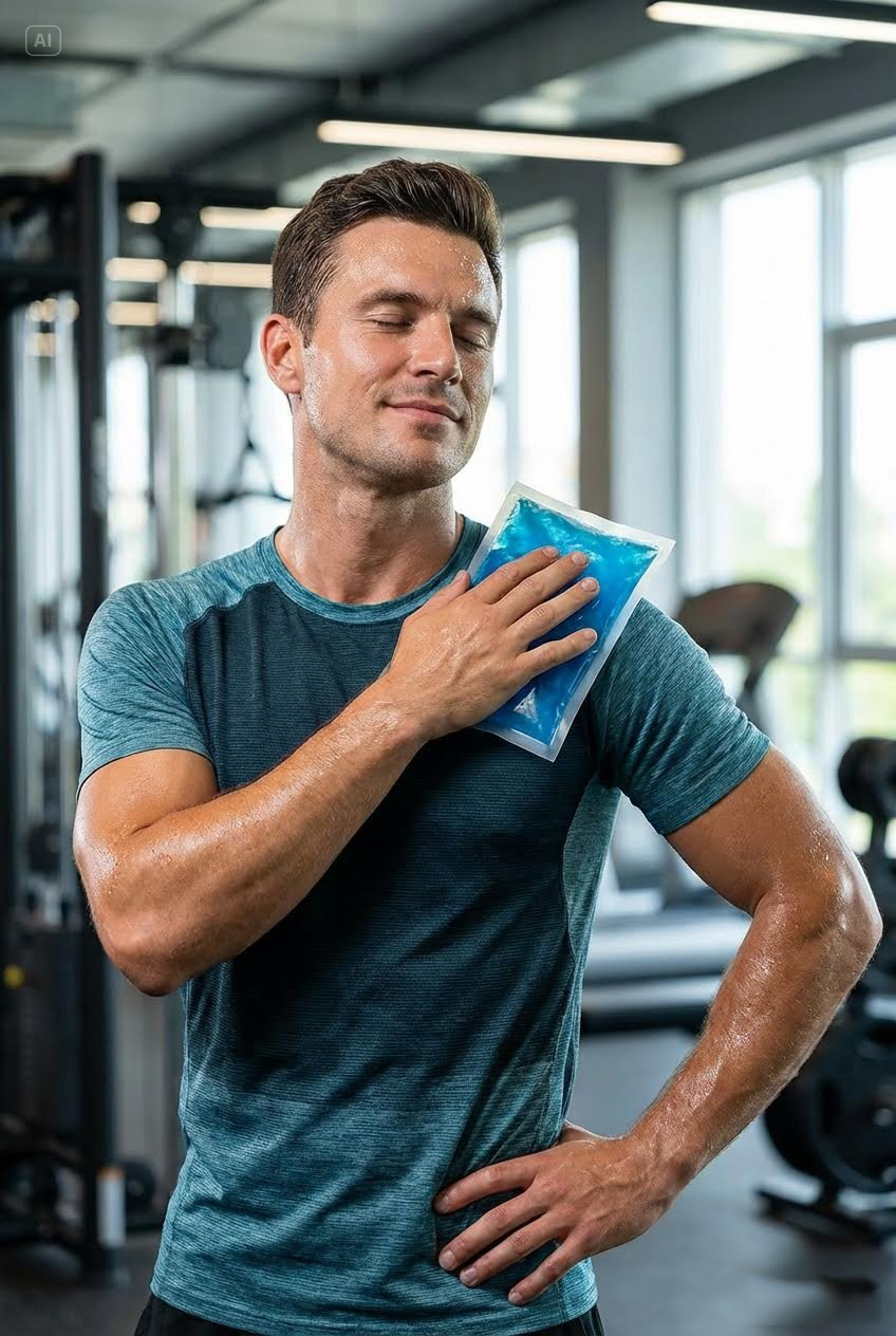 Sıcak Soğuk Kompres Jel Cold Pack Hot Pack Şişlik Önleyici, Kas Rahatlatıcı 722428