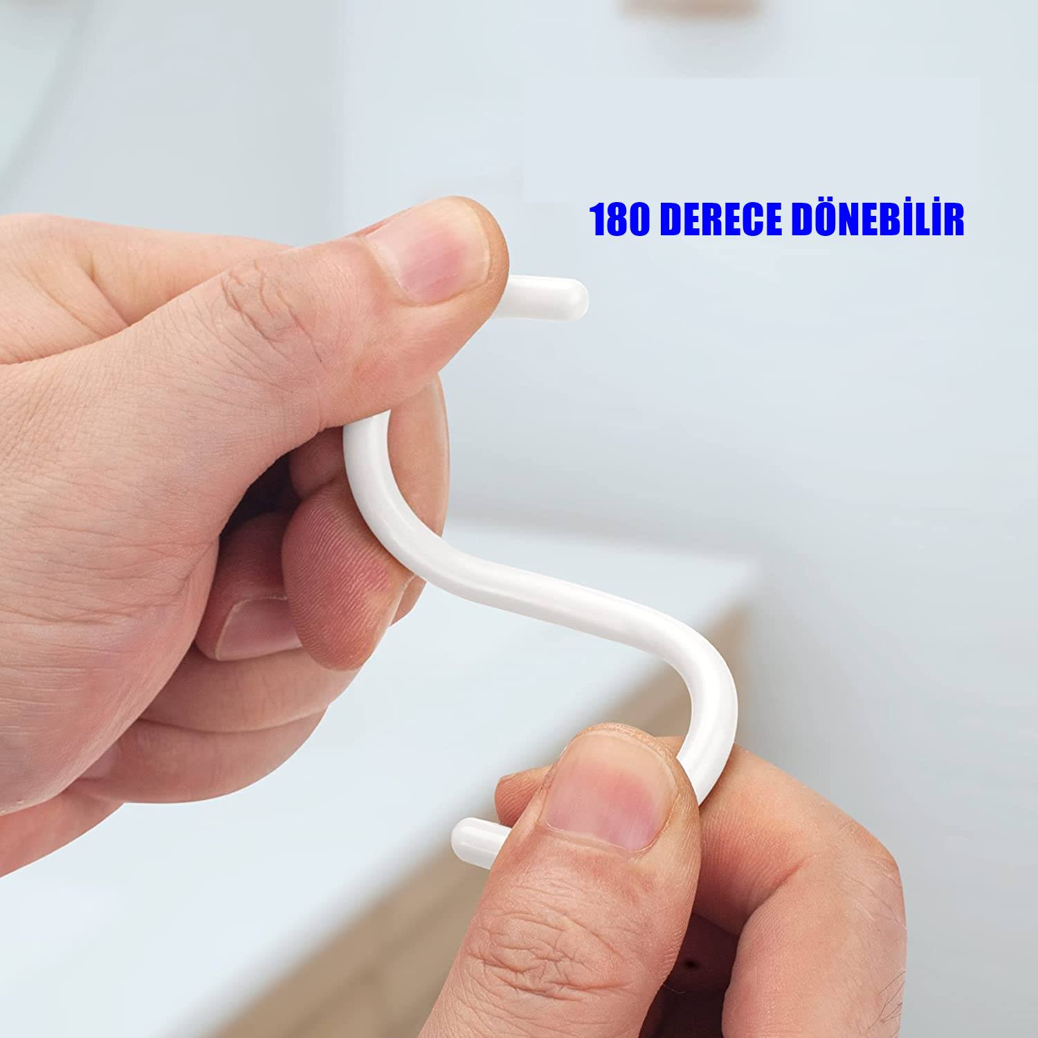 Banyo Perde Halkası   Dayanıklı, Kolay Takılan, Şık Tasarım 722429