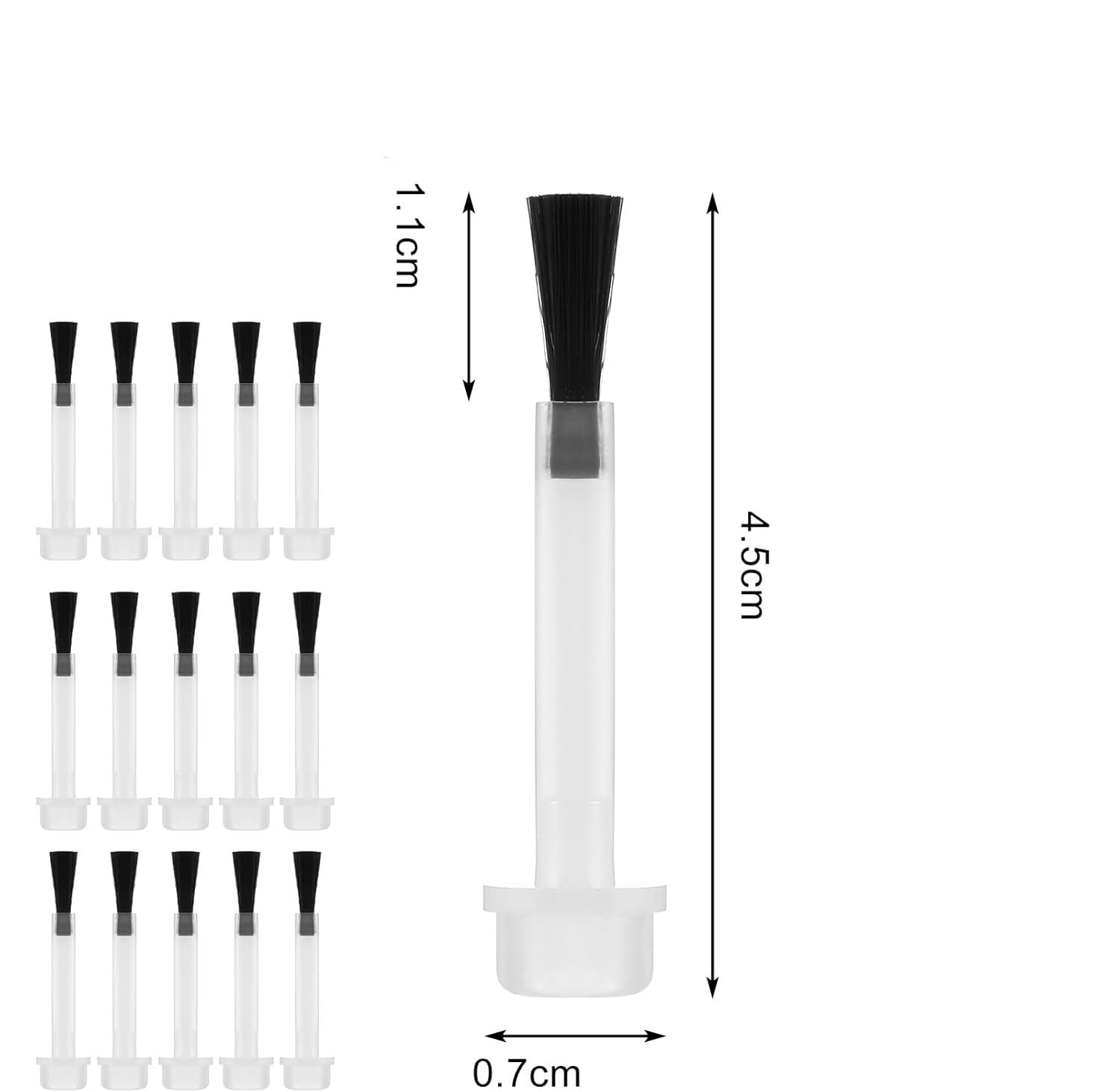 Yedek Oje Fırçası 50'li Aplikatörlü Set  - Tırnak Cila Fırçası 722436