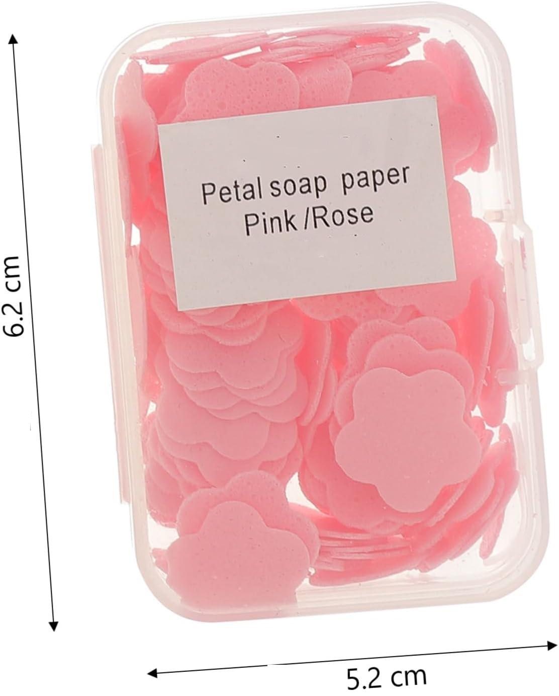 Parfümlü Elde Eriyen Kağıt Sabun - 500 lü paket Sihirli Sabun – Hijyenik Seyahat Kutusu 722444