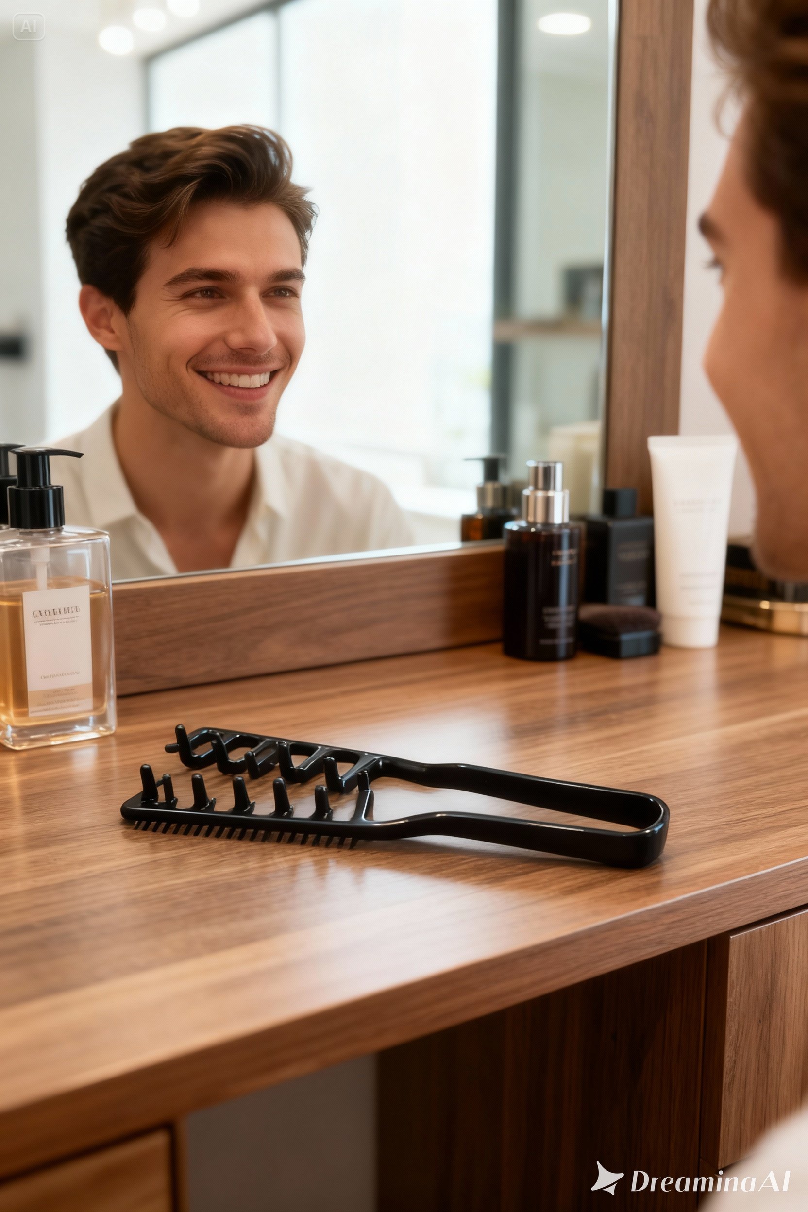 Mucizevi Tarak - Hacim, Dalga Tarağı Dağının Saç Uygulama Tarağı  722445