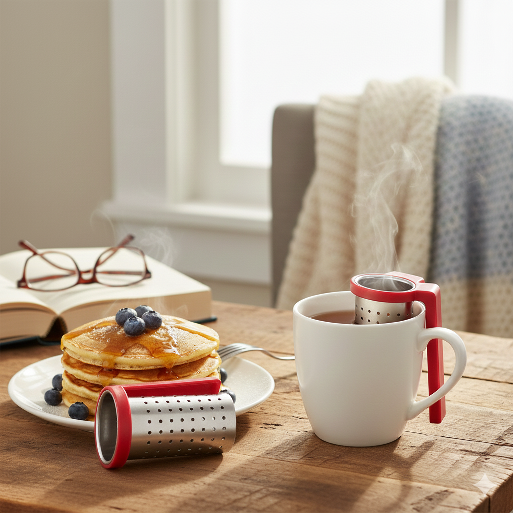 Bitki Çayı Filtresi - Her Bardağa Uyumlu, Tortusuz Demleme 722446