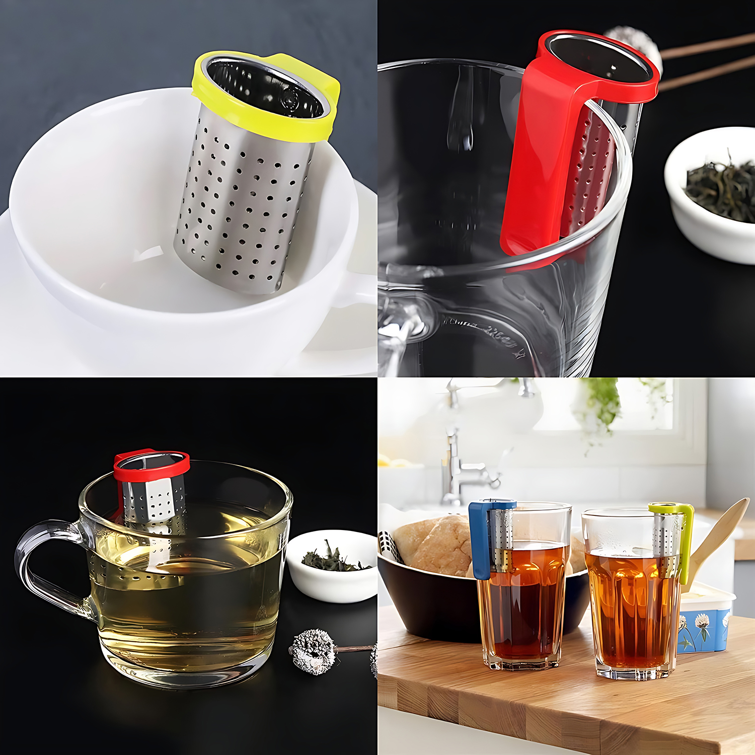 Bitki Çayı Filtresi - Her Bardağa Uyumlu, Tortusuz Demleme 722446