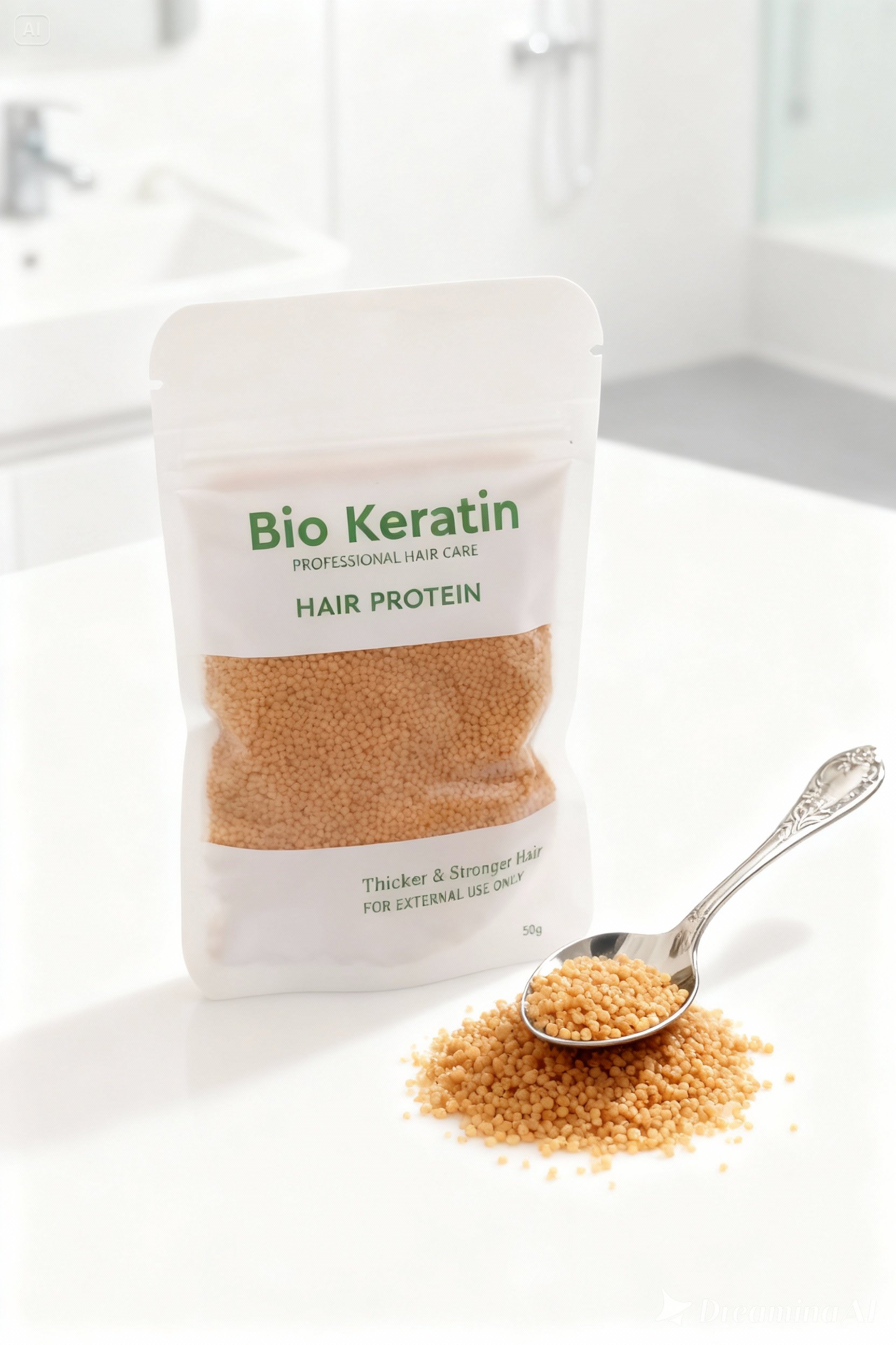 Saç Bakım Proteini Yıpranmış Saçlar İçin 50g Hair Protein  722447