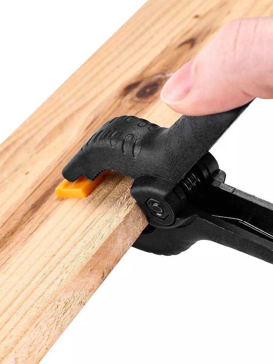 Kıskaç Klips Yaylı Işken ce Plastik Kelepçe Güçlü Mafsallı Çene 3 inç 3.5 cm ağız 722448