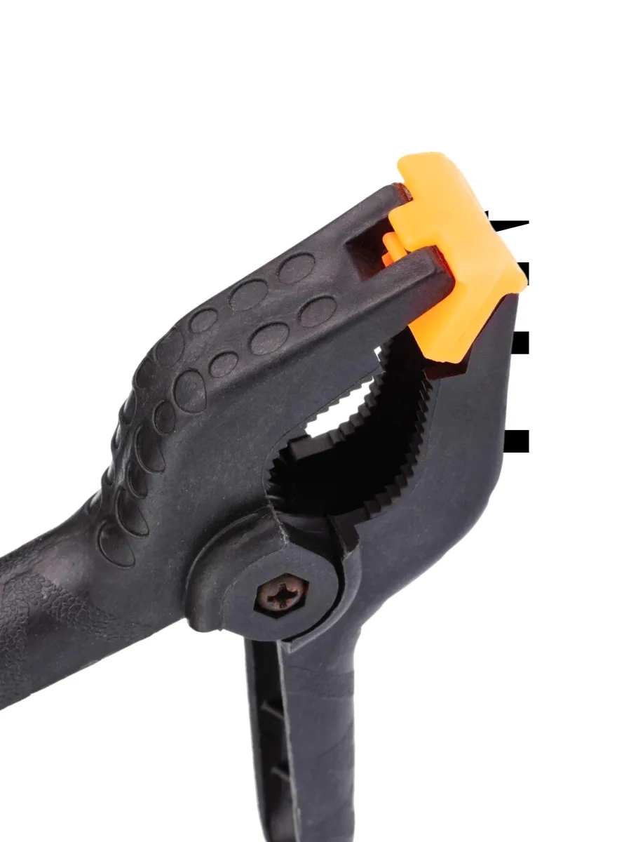 Kıskaç Klips Yaylı Işken ce Plastik Kelepçe Güçlü Mafsallı Çene 4 inç 4 cm ağız 722449