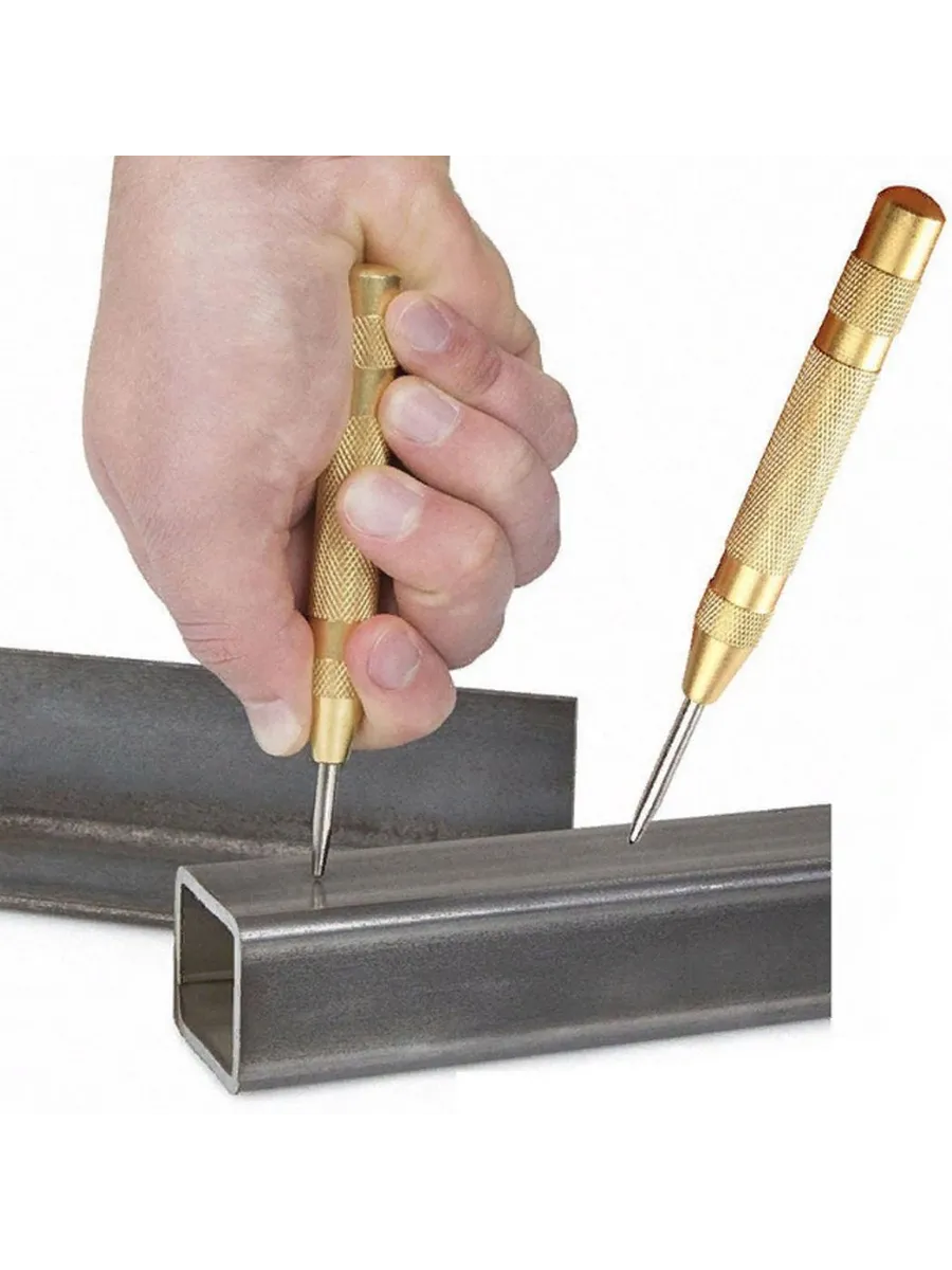 7'li HSS Titanyum Kaplı Kılavuz ve Havşa Matkap Ucu Seti + Otomatik Zımba 722454