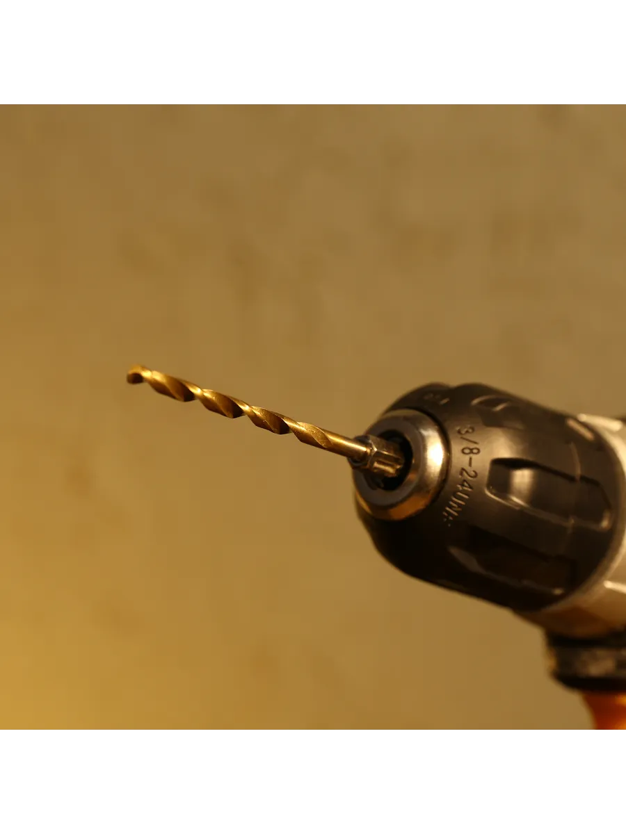 HSS Matkap Ucu 1/4 HEX  13 Parça HSS Tungsten Karbür Matkap Uç 1.5-6.5mm Titanyum 722460