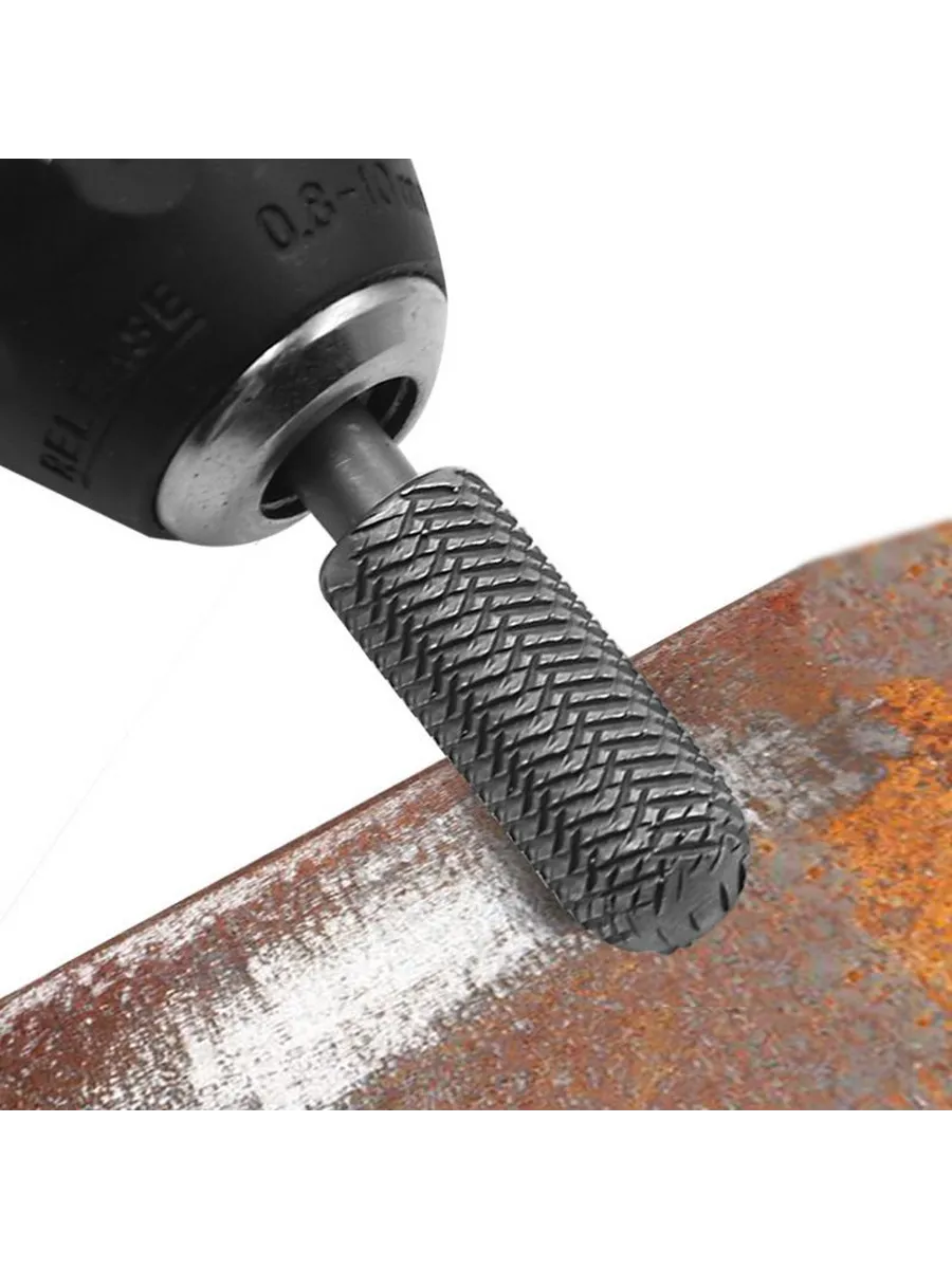 Freze Ucu Taşlama Seti Profesyonel Çelik Rotary Burr Seti  5'li Metal İşleme Uçları 722468