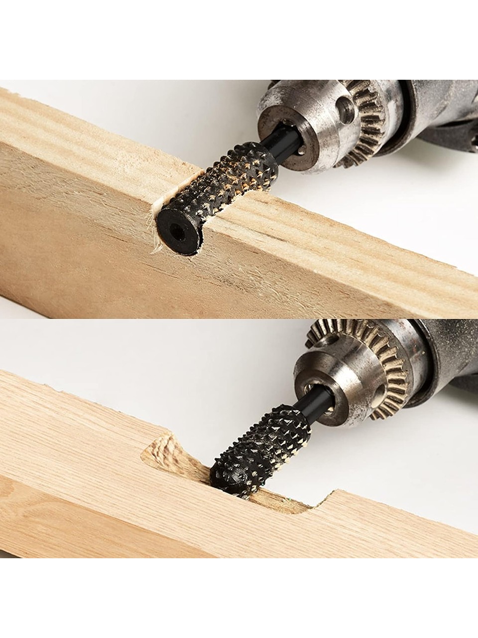 Ahşap Oyma Törpü Seti – 10'lu Matkap Ucuna Şekillendirme Takımı 722469