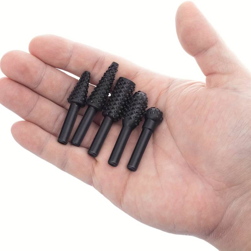 Ahşap Oyma Törpü Seti –5'li Matkap Ucuna Şekillendirme Takımı 722470