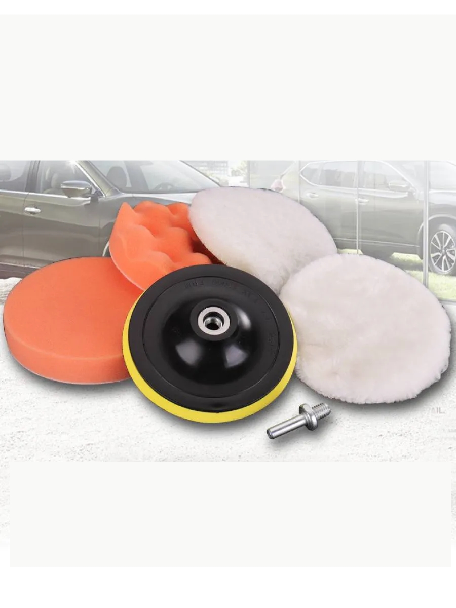 Oto Pasta Cila Polisaj Seti 115 mm Taban 6 Parça 722471