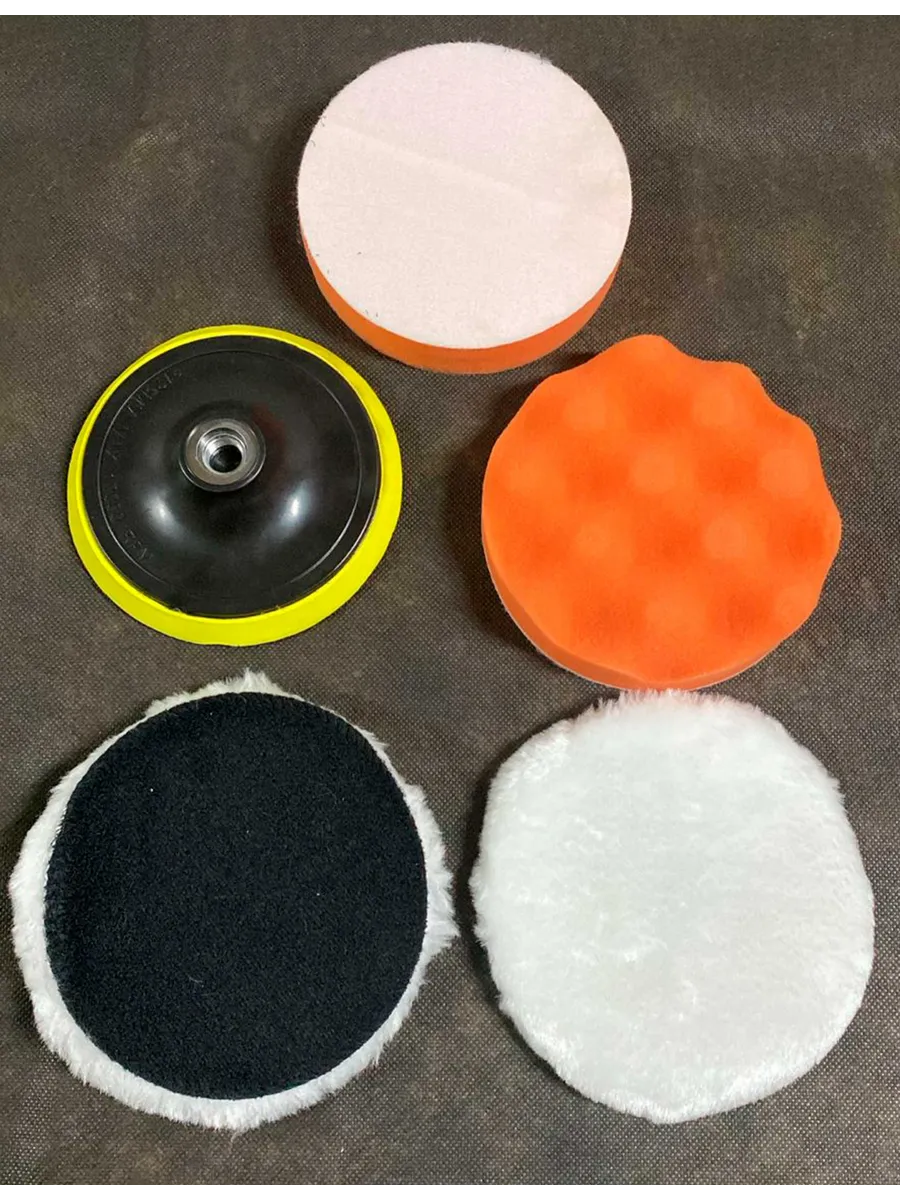 Oto Pasta Cila Polisaj Seti 115 mm Taban 6 Parça 722471