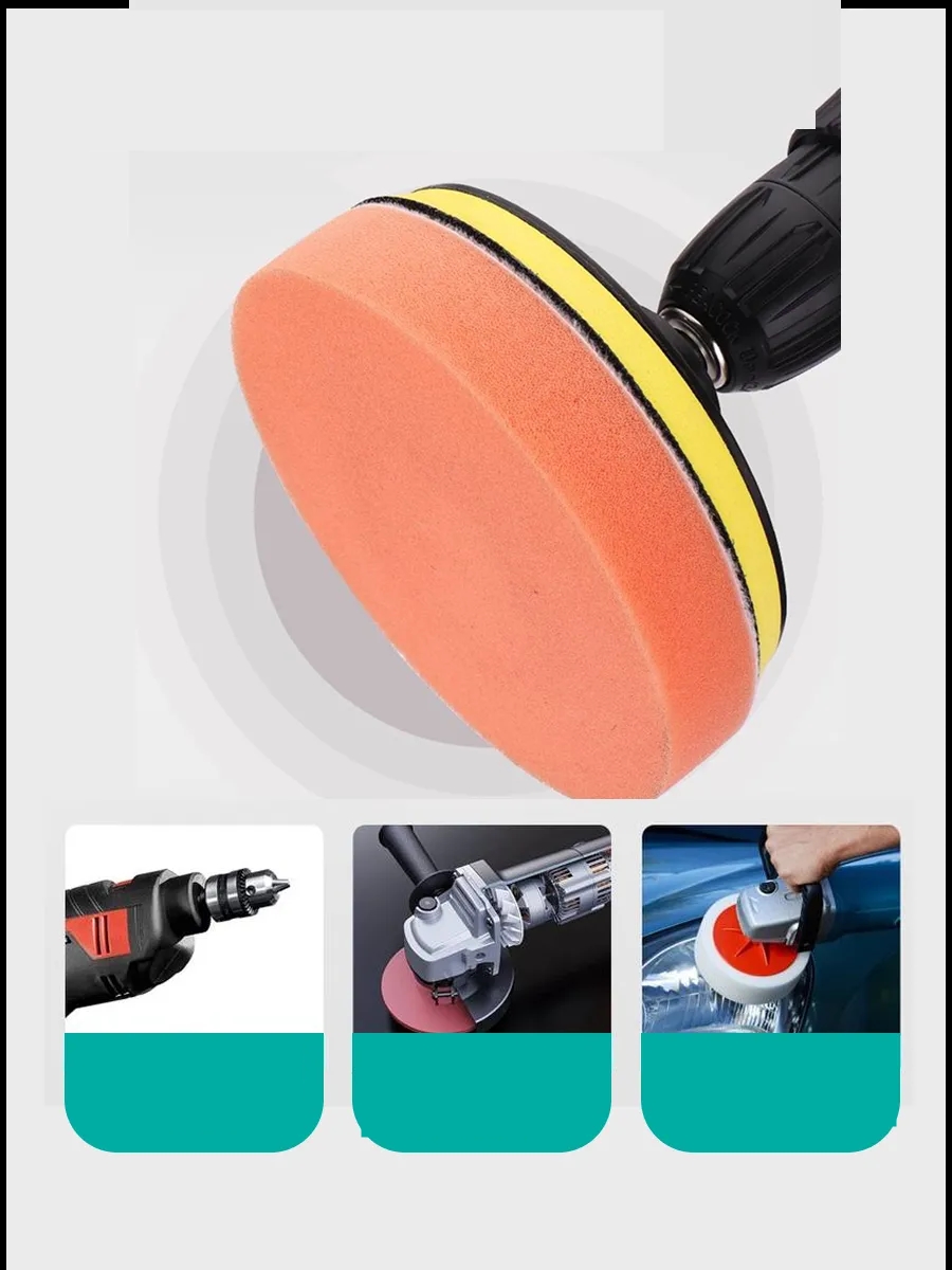 Oto Pasta Cila Polisaj Seti 115 mm Taban 6 Parça 722471