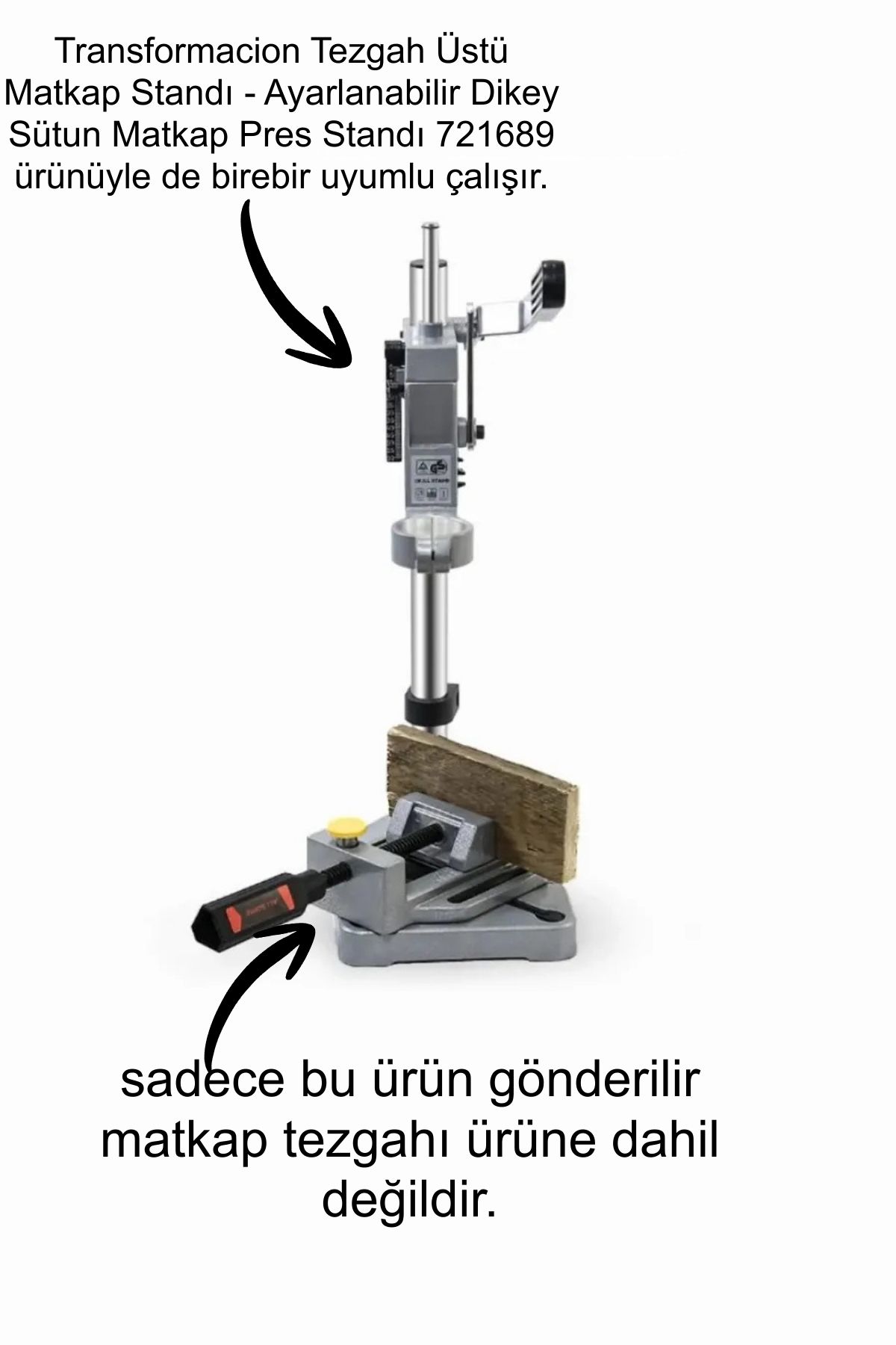 Tezgah Mengenesi, Matkap Pres Mengenesi,  Hassas İşler İçin Kompakt Çözüm  722472