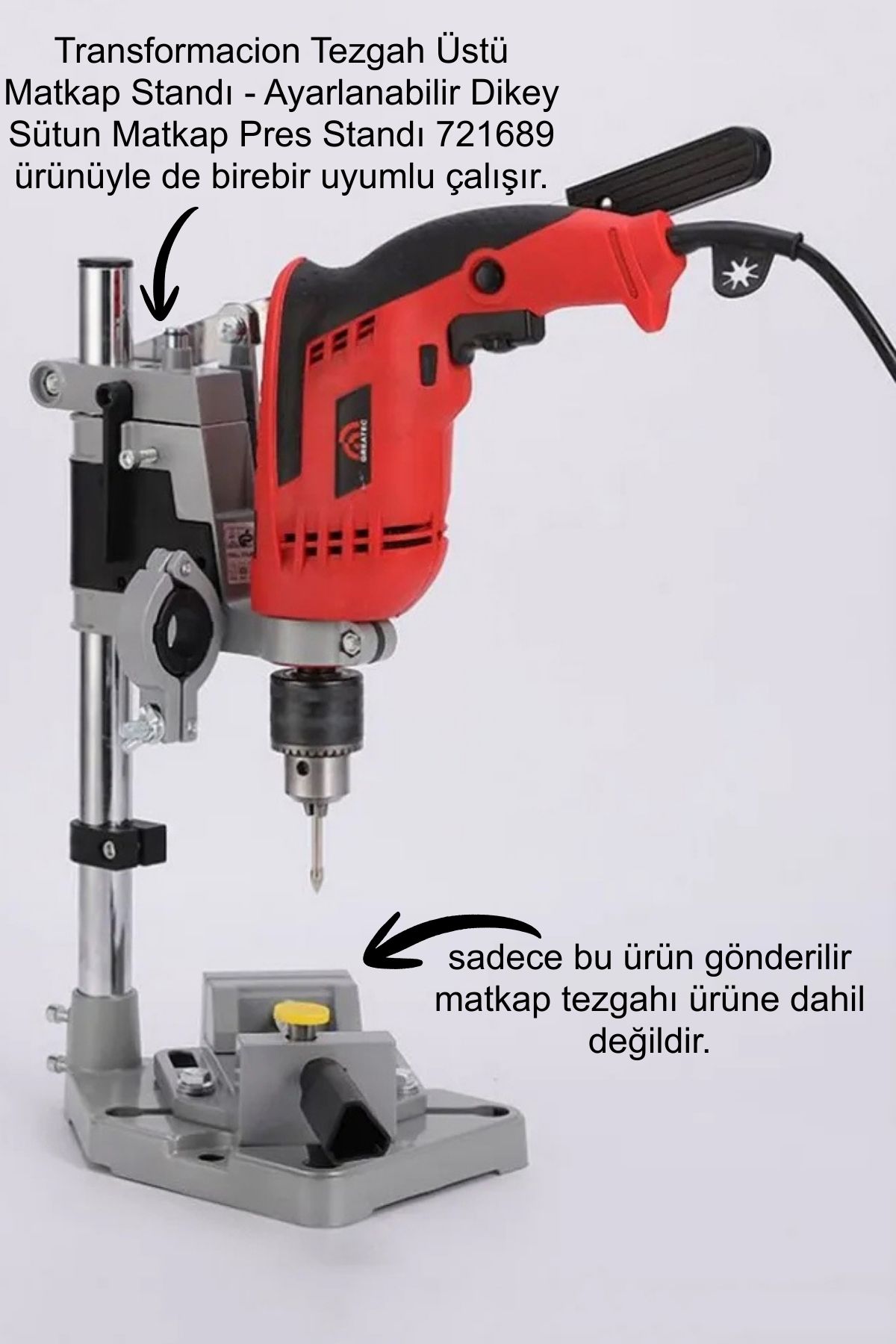 Tezgah Mengenesi, Matkap Pres Mengenesi,  Hassas İşler İçin Kompakt Çözüm  722472