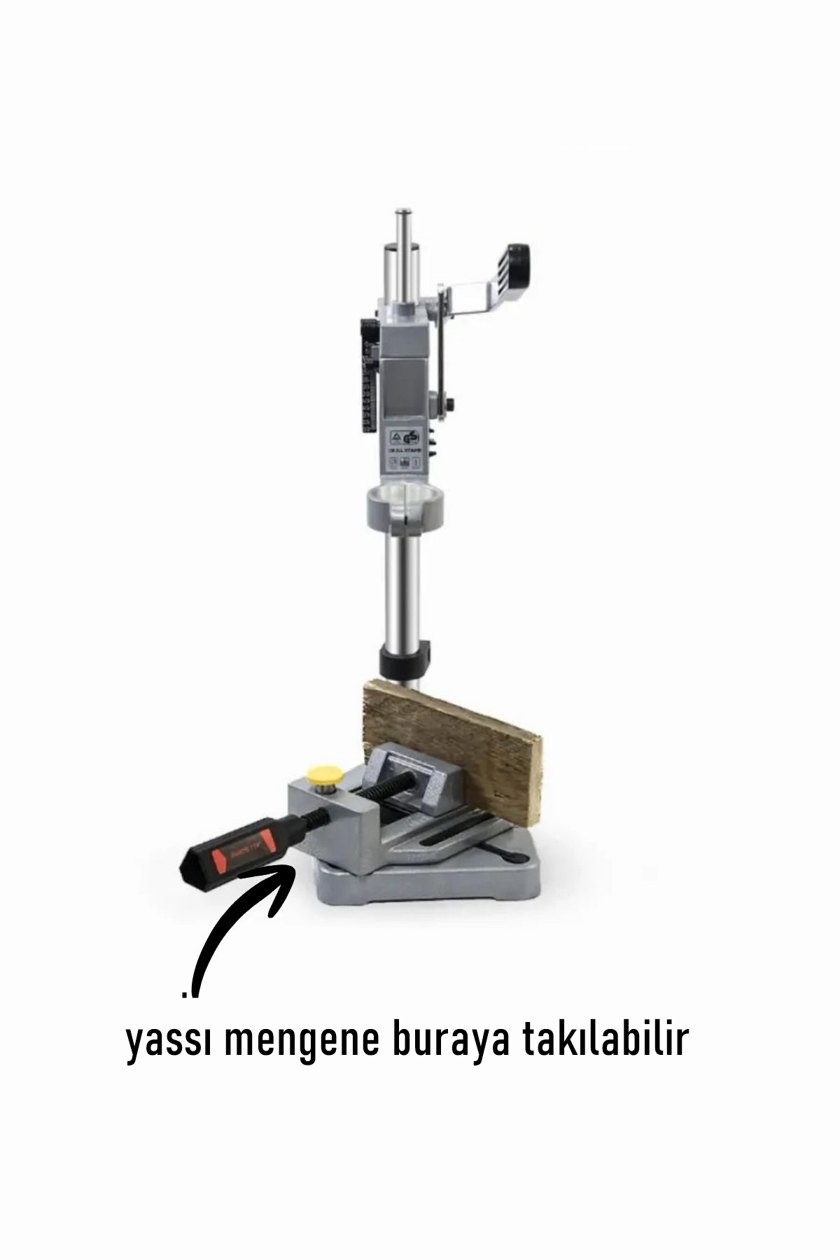 Tezgah Üstü Matkap Standı  + Tezgah Mengenes Seti 722473