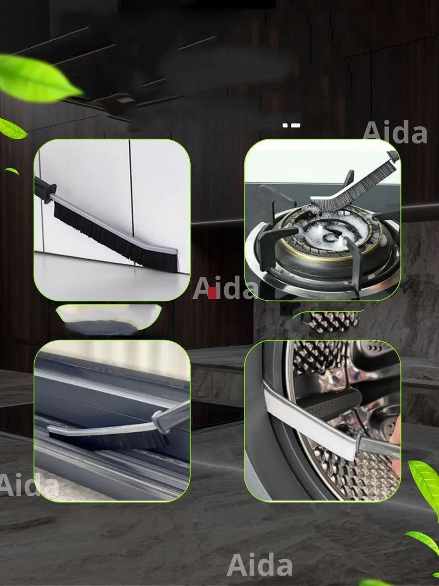 7 Parça Çok Amaçlı Temizlik Spatula ve Fırça Seti 722477