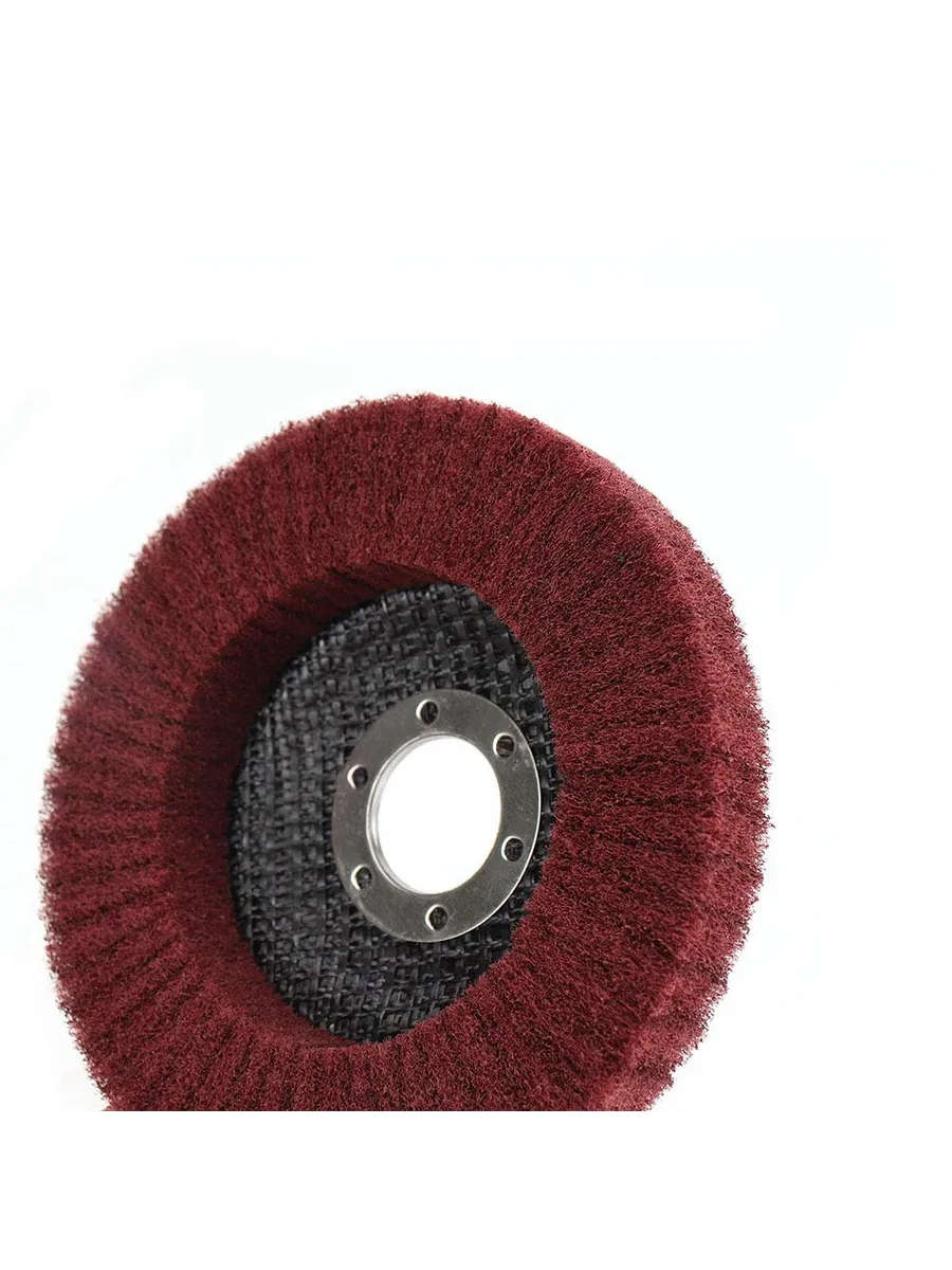 11 cm Endüstriyel Aşındırıcı Keçe Disk – 22 mm İç Çaplı Zımpara Fırçası 5 adet 722479