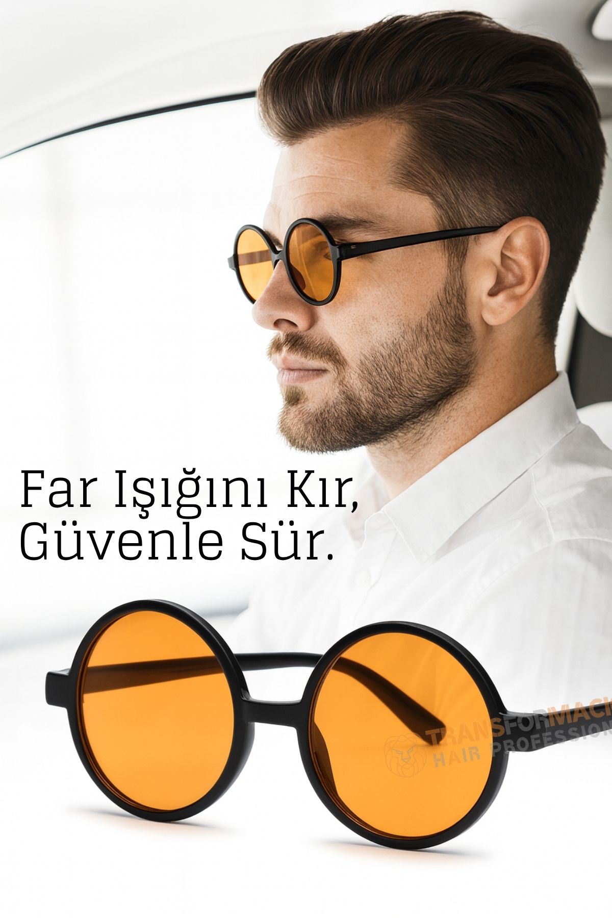 Parlama Önleyici Gece Sürüş Görüş Gözlüğü Sis Far Işık Önleyici Anti-Fog Gözlük 