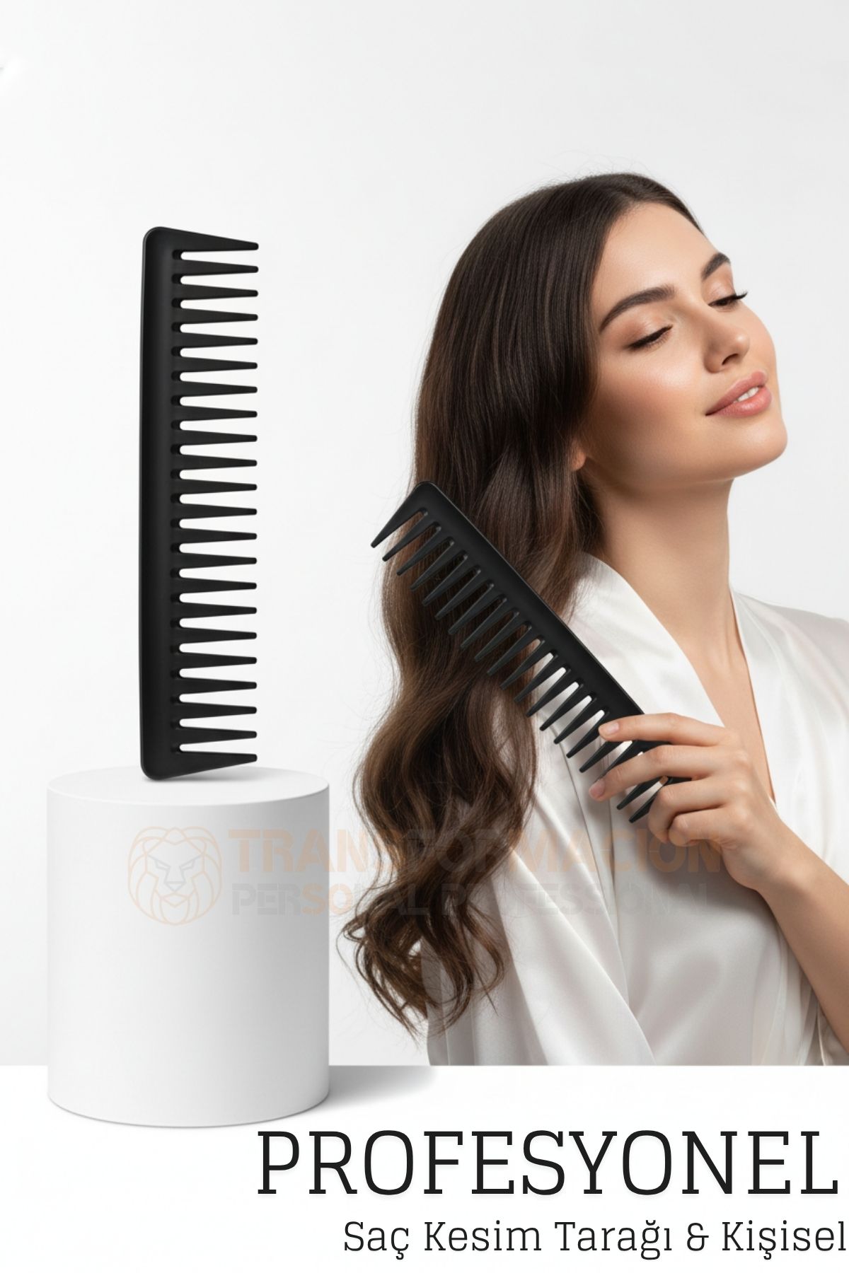 Kuaför Saç Kesim Tarağı - Profesyonel Berber Kesim Tarağı 