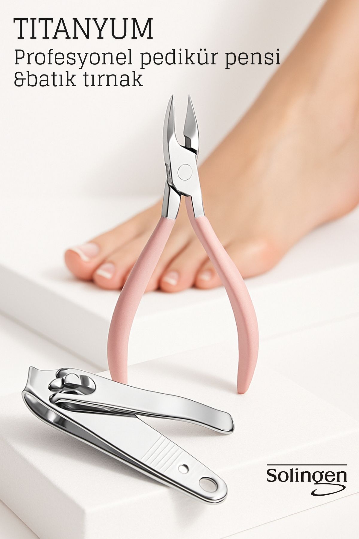 Pedikür Makası -  Batık Tırnak Makası Profesyonel Set 