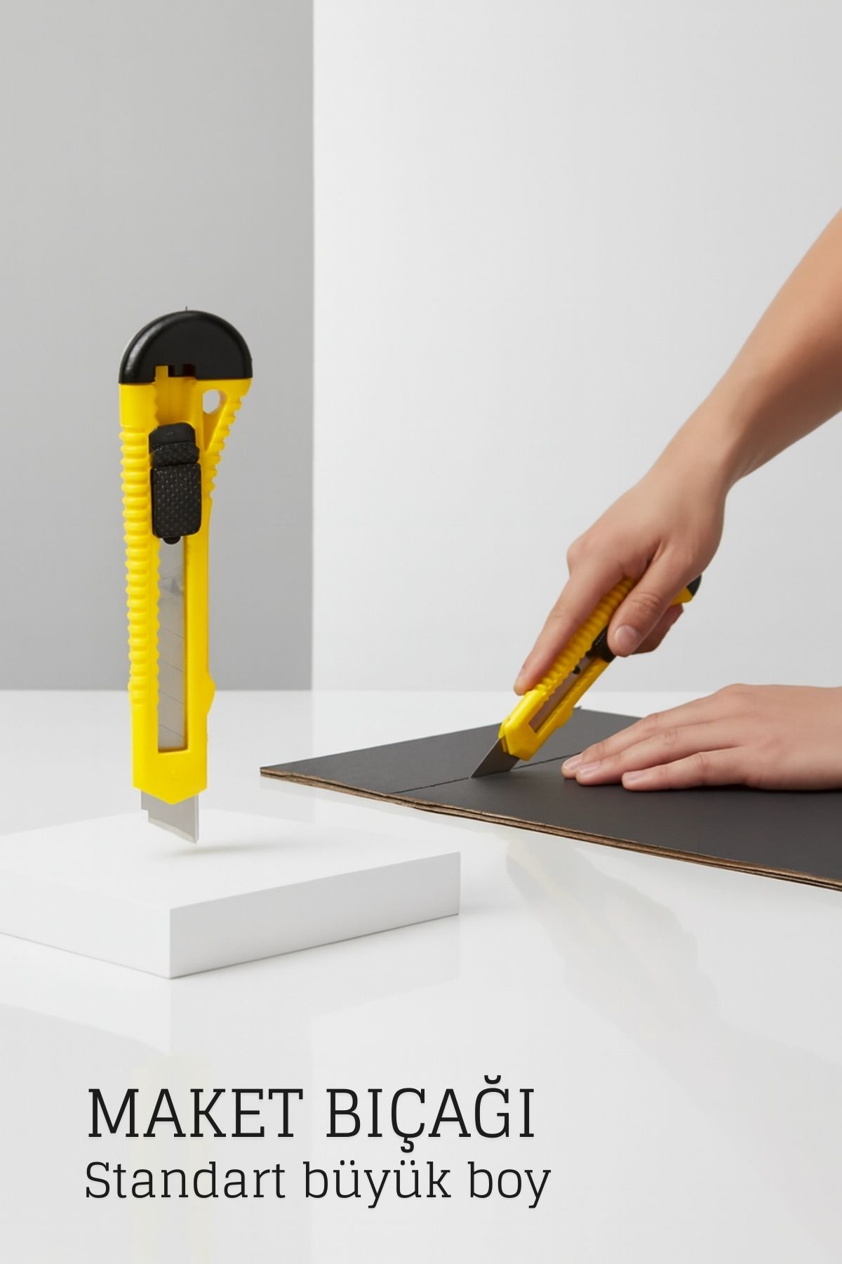 Ergonomik Maket Bıçağı - Büyük Boy Maket Bıçağı 