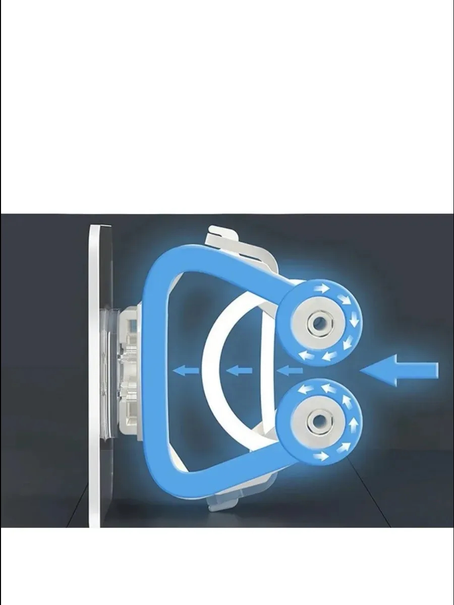 Yapışkanlı Pratik Mop ve Süpürge Tutucu – Duvara Monte, Kolay Kurulum  722488