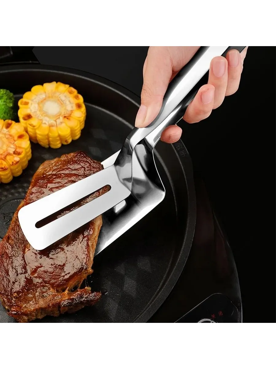2 li Inox Spatula Seti – Pizza, Tatlı, Et Servisi İçin Ergonomik Tasarım 722489