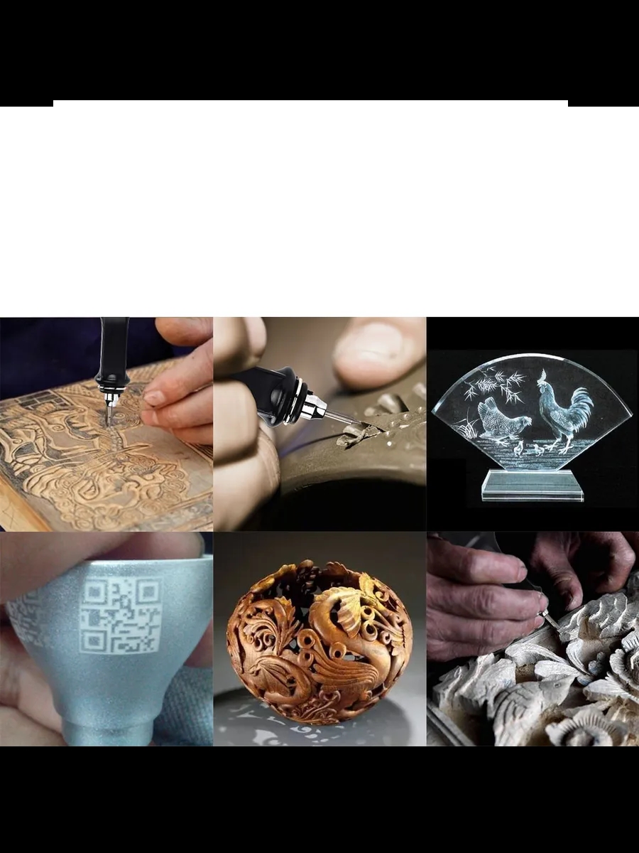 Elektrikli Gravür Kalemi – Metal, Cam, Ahşap İçin Profesyonel Oyma Aleti 722490