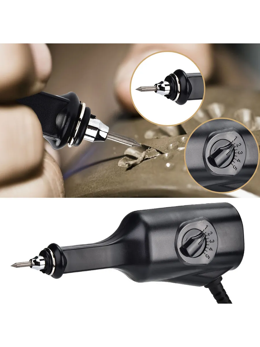 Elektrikli Gravür Kalemi – Metal, Cam, Ahşap İçin Profesyonel Oyma Aleti 722490