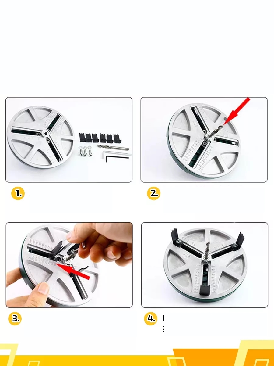 Ayarlanabilir Daire Testere Ucu 45–130 mm | Profesyonel Delme Aparatı  722492