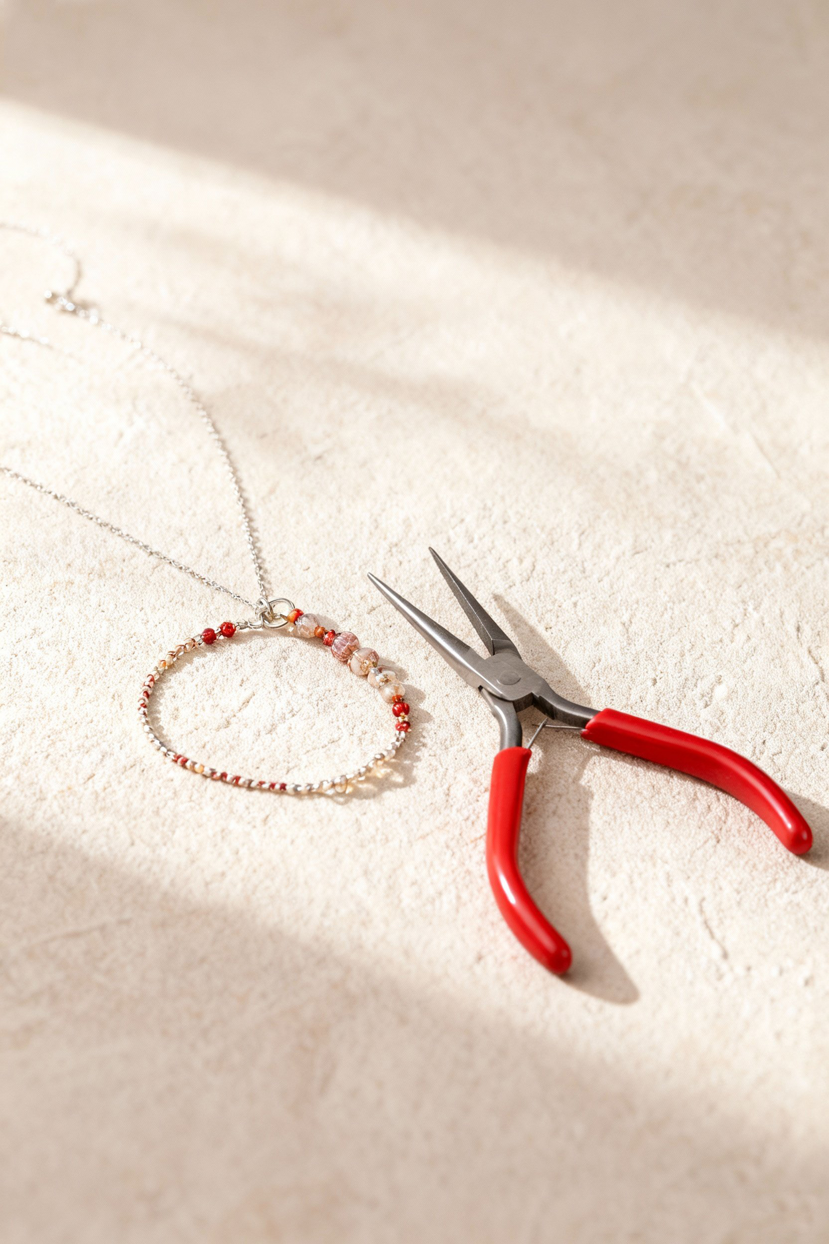 Profesyonel Uzun İnce Sivri Uçlu Kargaburun Takı Pensesi 12 cm - Hassas Mücevherat Onarımı 722506