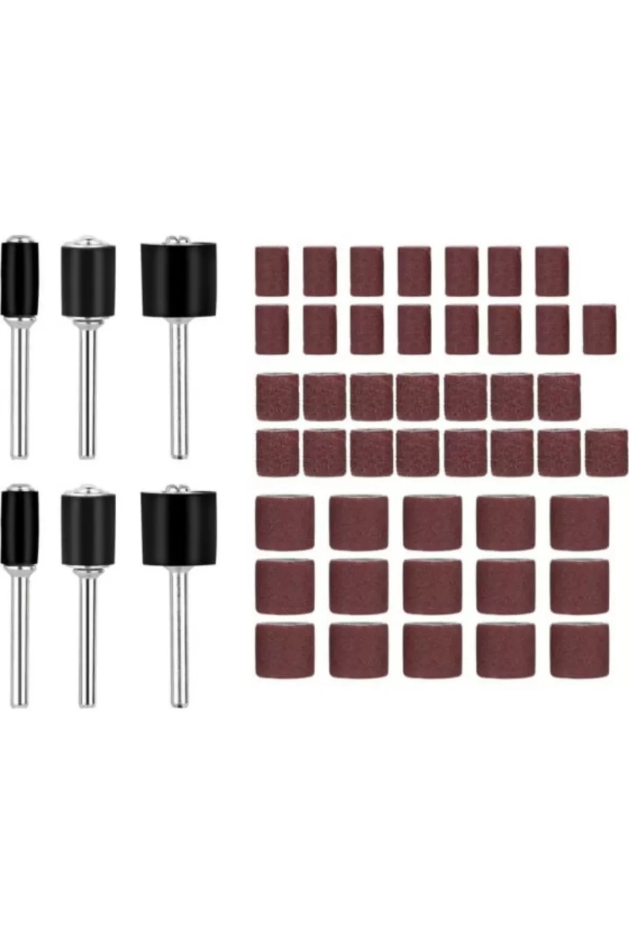 51'li Mini Zımpara Gravür Seti Dremel Ucu: Profesyonel Taşlama, Parlatma ve Şekillendirme Aleti 722510