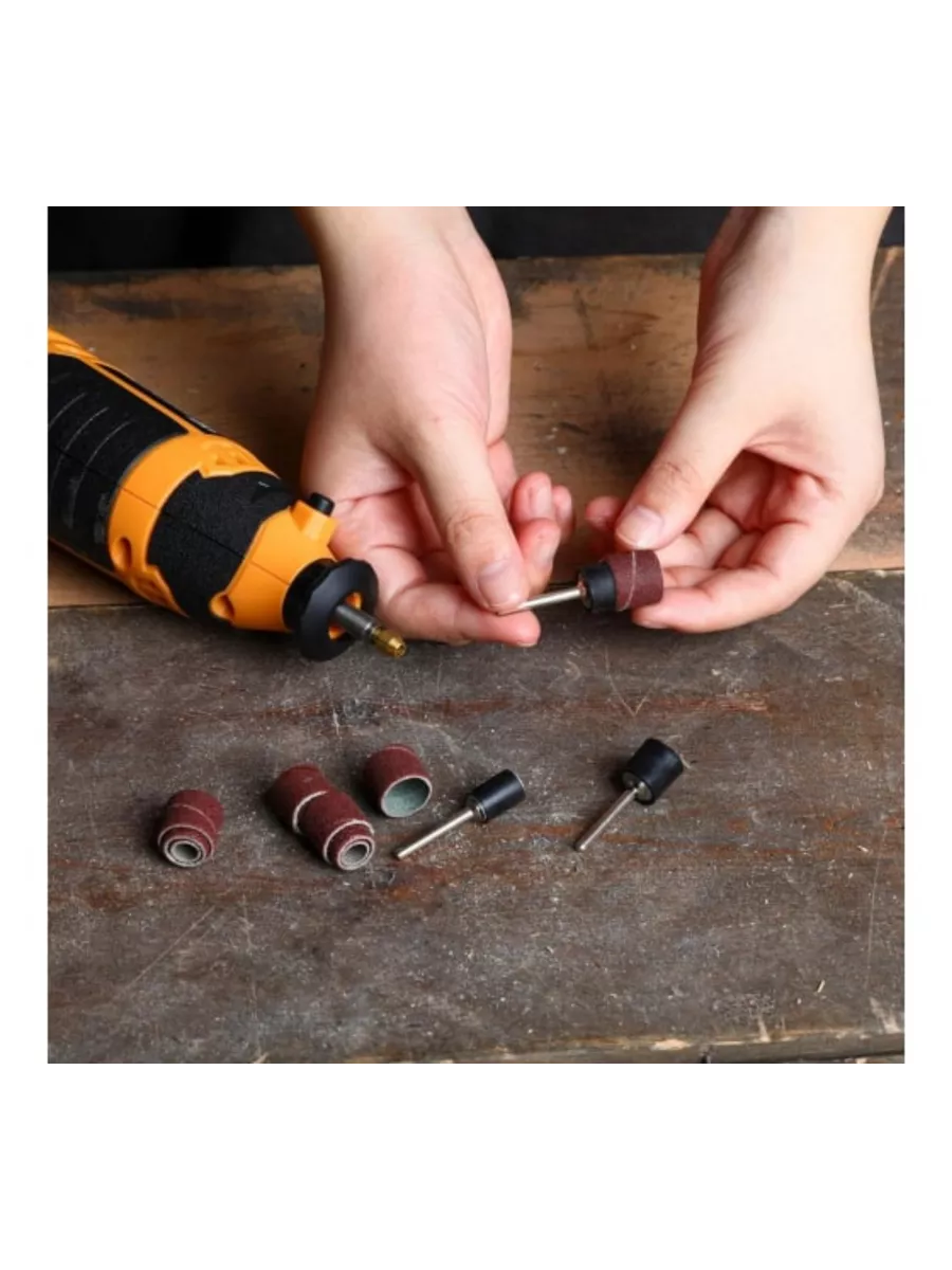 51'li Mini Zımpara Gravür Seti Dremel Ucu: Profesyonel Taşlama, Parlatma ve Şekillendirme Aleti 722510