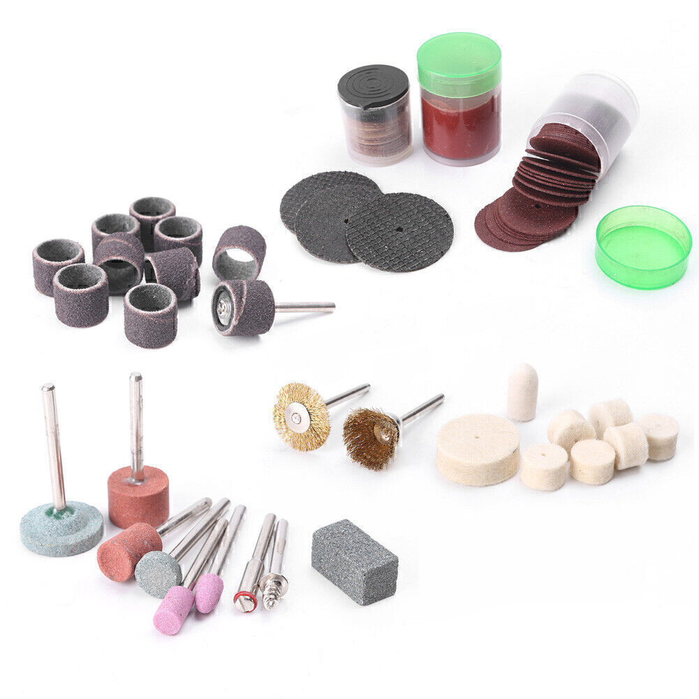 105 Parça Profesyonel Çok Amaçlı Zımpara Taşlama Gravür Kesme Cilalama Uç Seti Dremel Uyumlu 722512