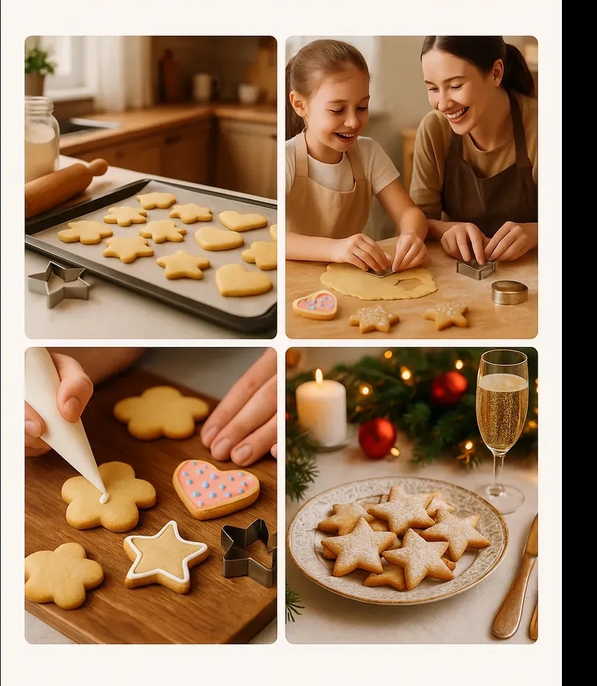 12'li Kurabiye Kalıbı Seti Profesyonel Şef Paslanmaz Çelik  | Mutfak Sanatınızın Vazgeçilmezi 722519