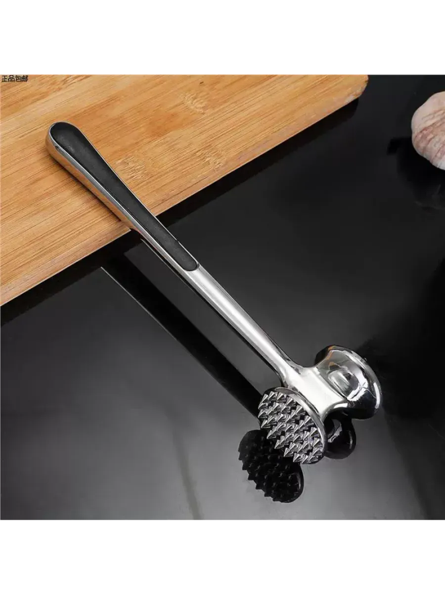 Et Dövücü Tokmağı Profesyonel Paslanmaz Çelik Marinasyon Çekici & Zeytin Kırıcı - 22 cm 722521