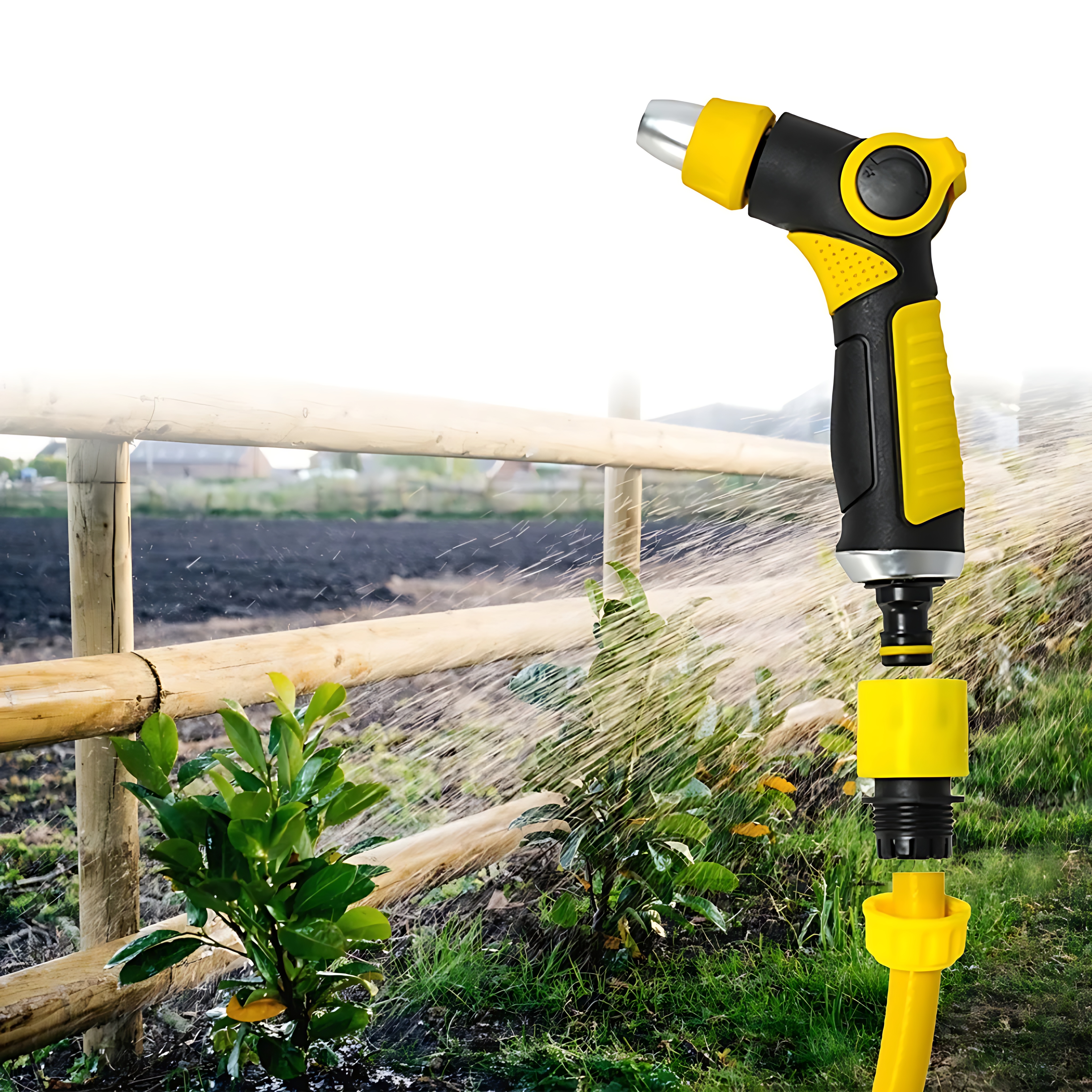 Bahçe/Oto Yıkama Tabancası Ayarlanabilir Hız Ayarı Yüksek Basınçlı Ayarlanabilir Nozul 722522