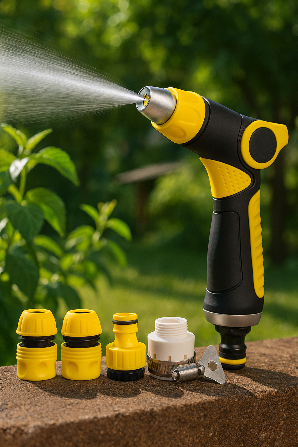 Bahçe/Oto Yıkama Tabancası Ayarlanabilir Hız Ayarı Yüksek Basınçlı Ayarlanabilir Nozul 722522