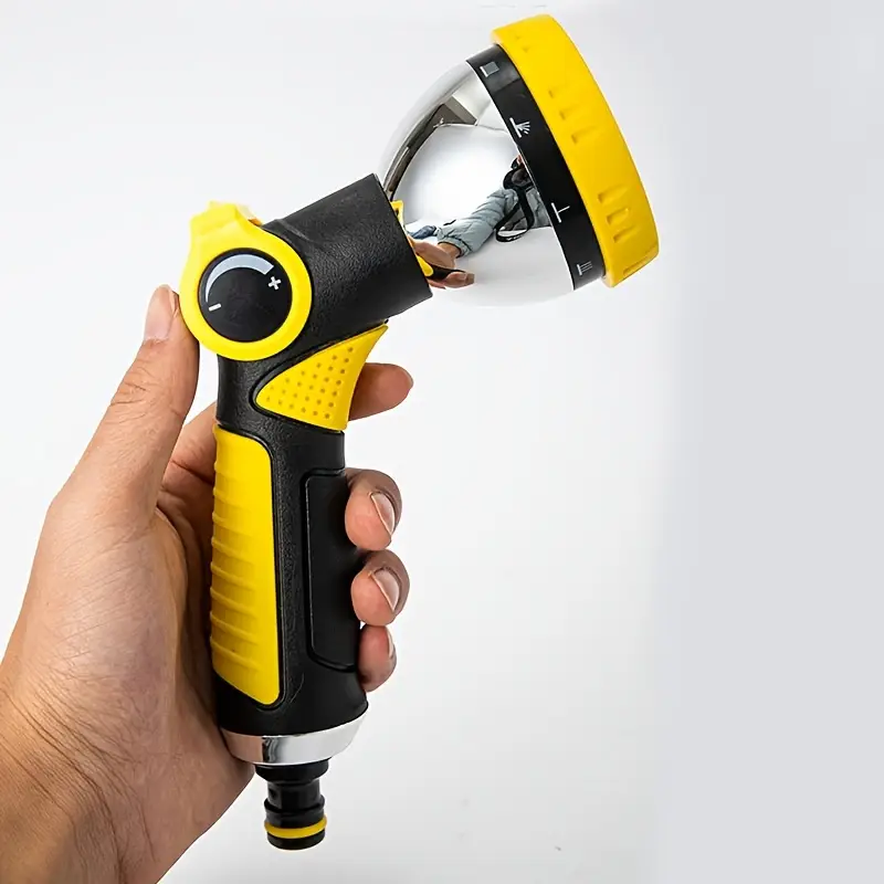 Profesyonel 8 Modelli Metal Basınçlı Sulama Tabancası Seti | Ayarlanabilir Jet | Hortum Konnektörlü 722523