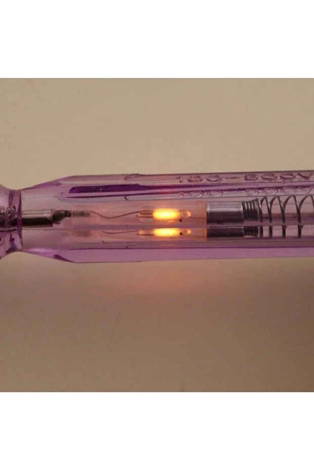 Düz Uçlu Elektrik Kontrol Kalemi Faz Test Cihazı Voltaj Kontrol Anahtarı 716134